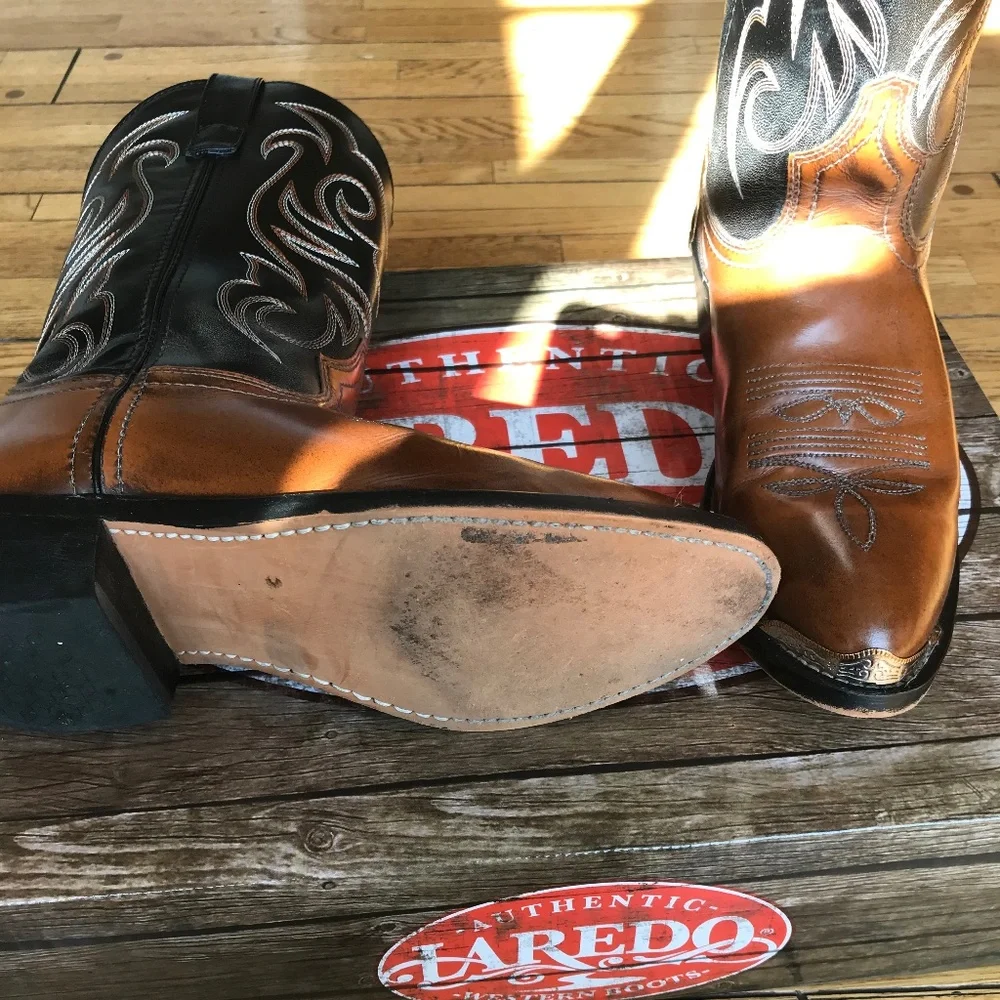 Laredo Mens Nashville Cowboy Boots - Picture 4 of 5